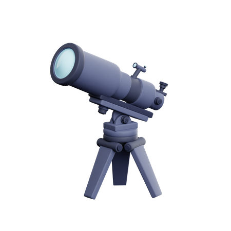 Telescope  3D Icon