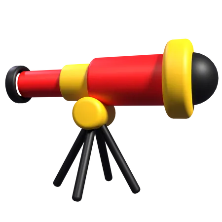 Telescope  3D Icon