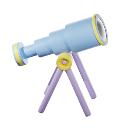 Telescope  3D Icon