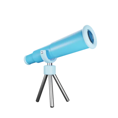 Telescope  3D Icon