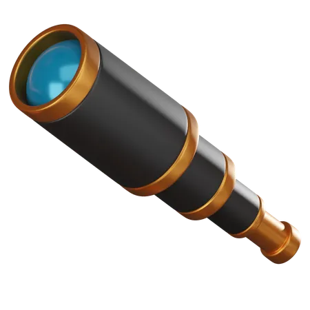 Telescope  3D Icon