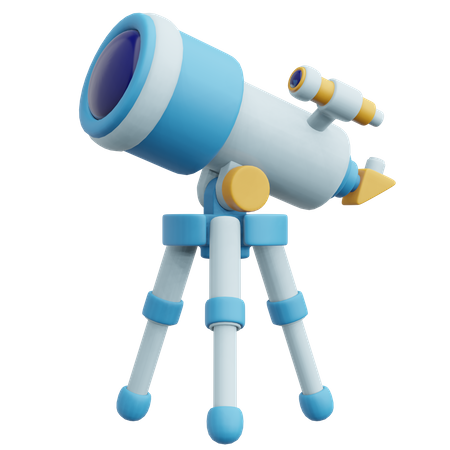 Telescope  3D Icon