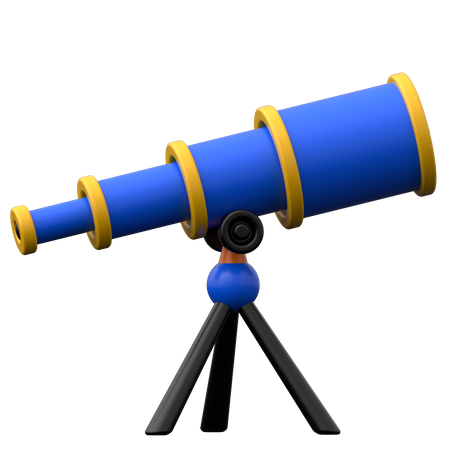 Telescope  3D Icon