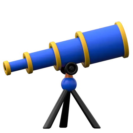 Telescope  3D Icon