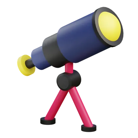 Telescope  3D Icon