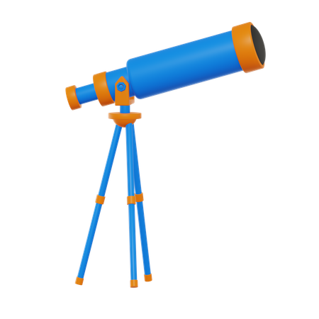 Telescope  3D Icon