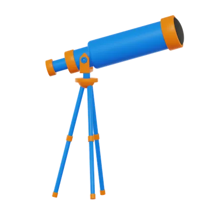 Telescope  3D Icon