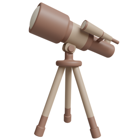 Telescope  3D Icon