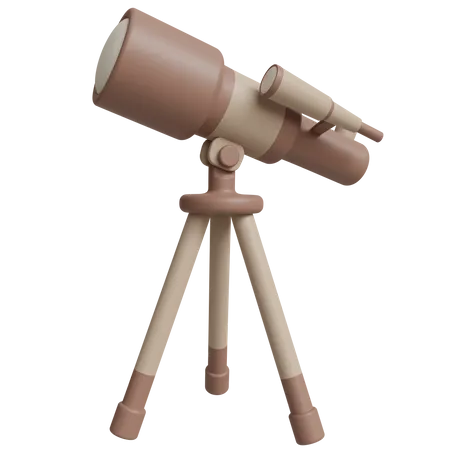 Telescope  3D Icon