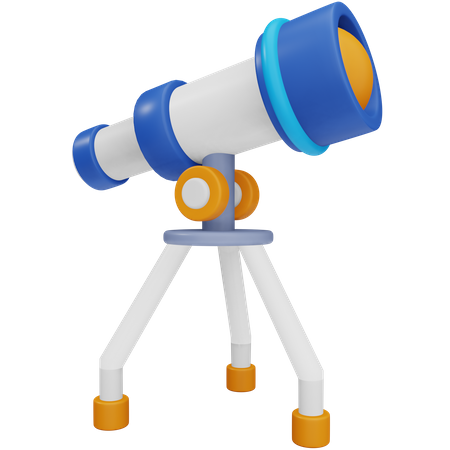 Telescope  3D Icon