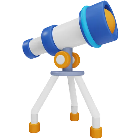 Telescope  3D Icon