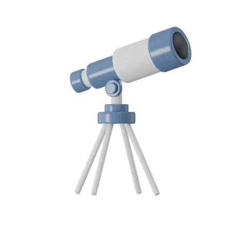 Telescope  3D Icon