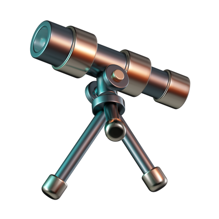 Telescope  3D Icon