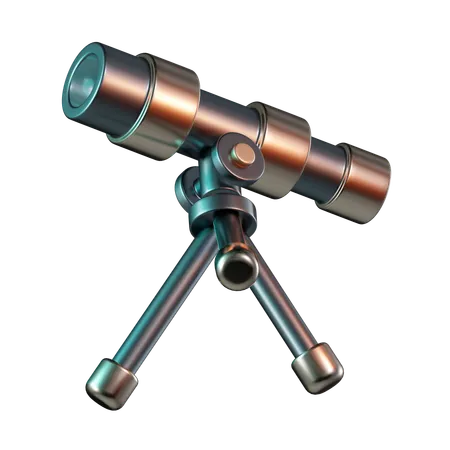 Telescope  3D Icon