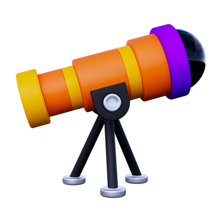 Telescope  3D Icon