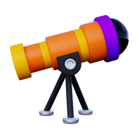 Telescope  3D Icon