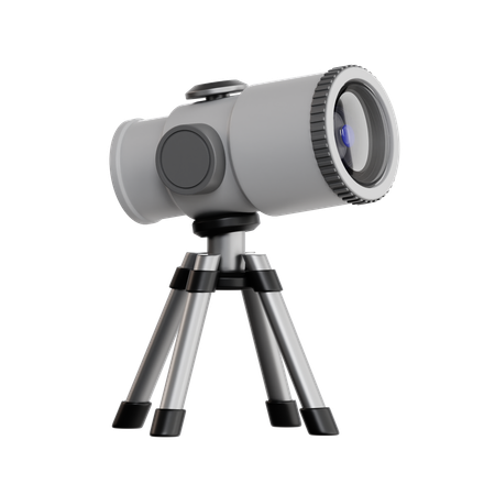 Telescope  3D Icon