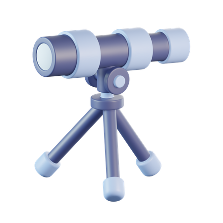 Telescope  3D Icon