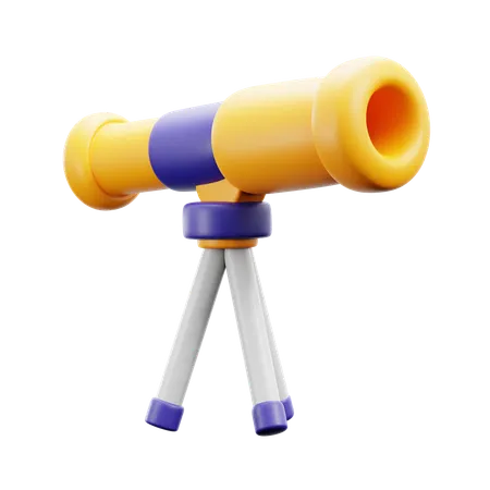 Telescope  3D Icon