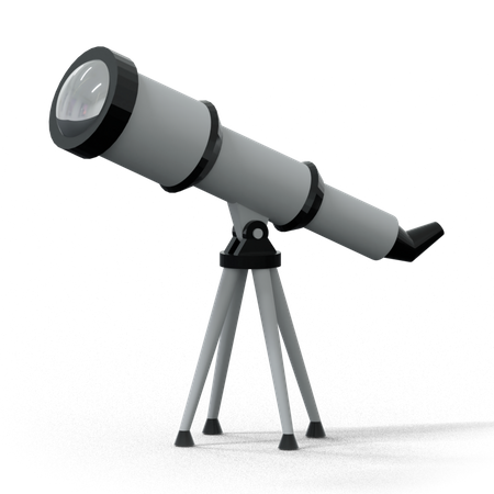 Telescope  3D Icon