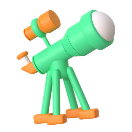 Telescope  3D Icon