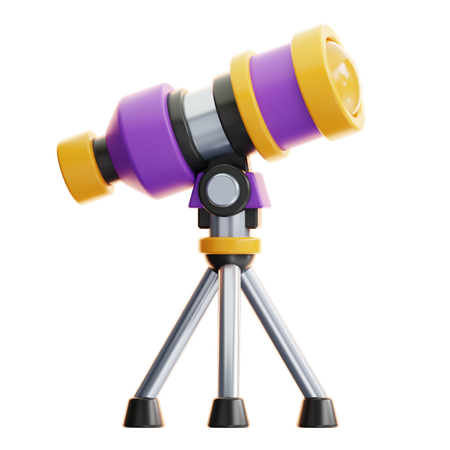 Telescope  3D Icon