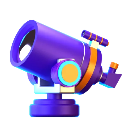 Telescope  3D Icon