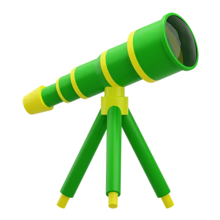 Telescope  3D Icon