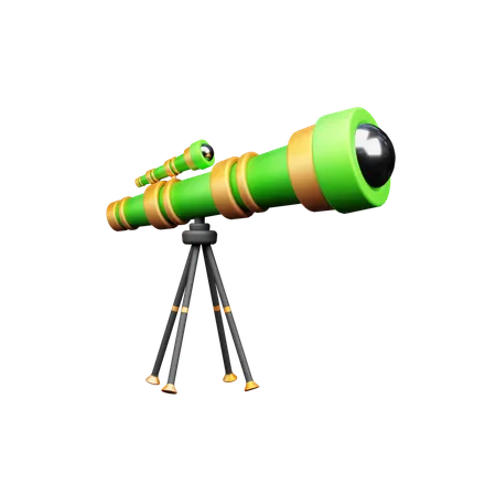 Telescope  3D Icon