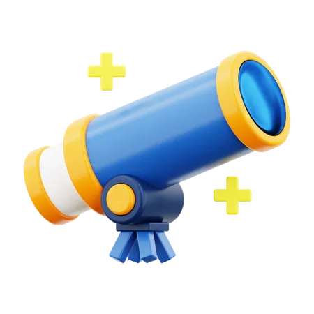 Telescope  3D Icon