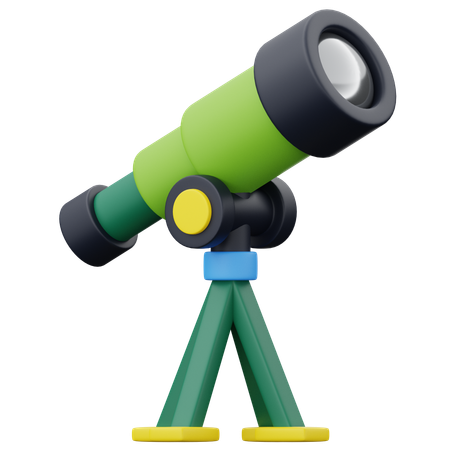 Telescope  3D Icon