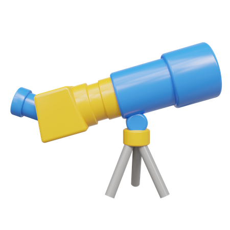 Telescope  3D Icon