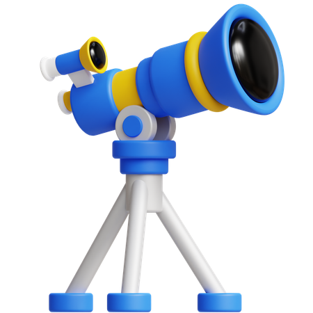 Telescope  3D Icon