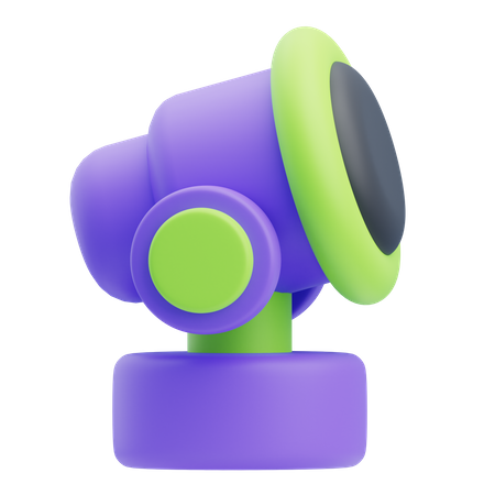 Telescope  3D Icon