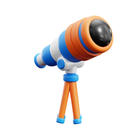 Telescope  3D Icon