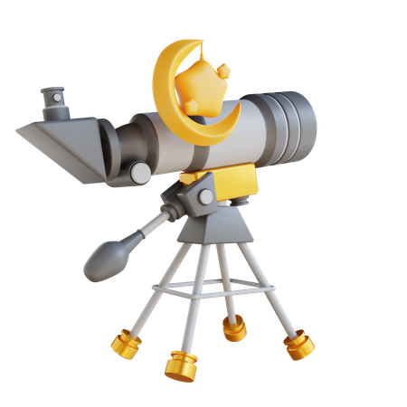 Telescope  3D Icon