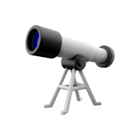 Telescope  3D Icon