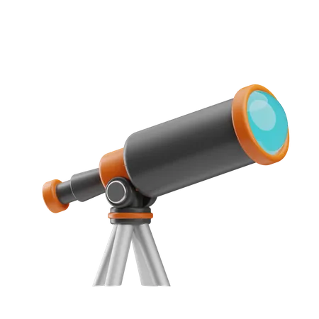 Telescope  3D Icon