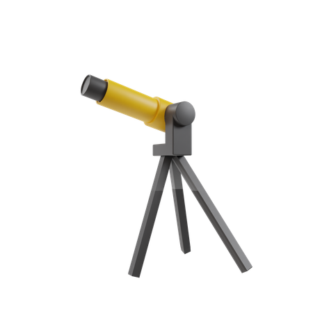 Telescope  3D Icon