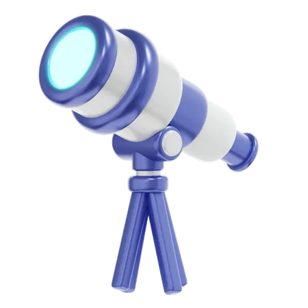 Telescope  3D Icon