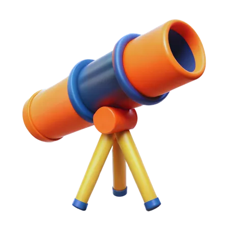 Telescope  3D Icon