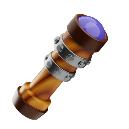 Telescope  3D Icon