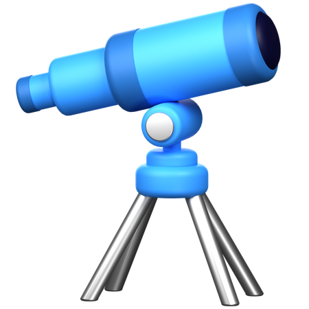 Telescope  3D Icon