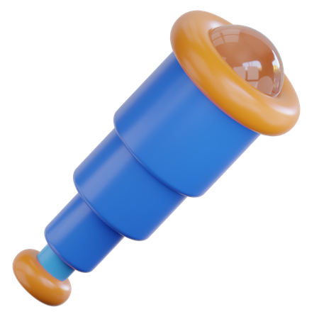 Telescope  3D Icon