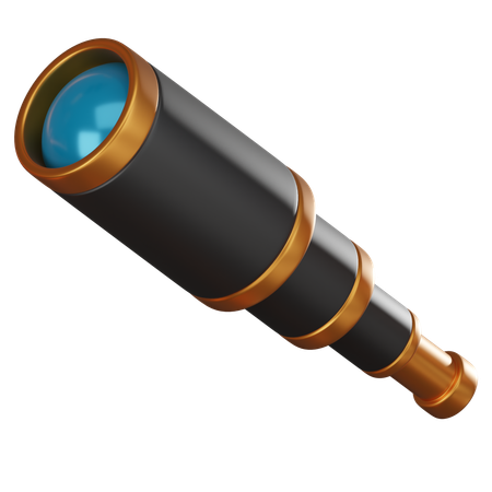 Telescope  3D Icon