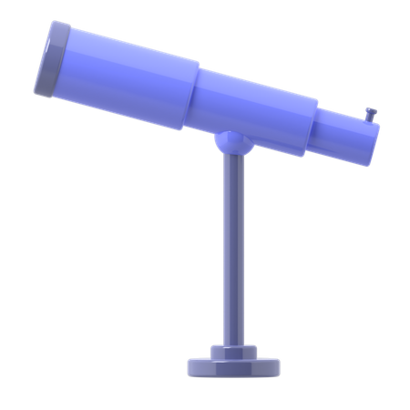 Telescope  3D Icon
