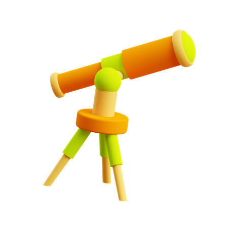 Telescope  3D Icon