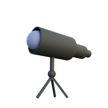Telescope  3D Icon