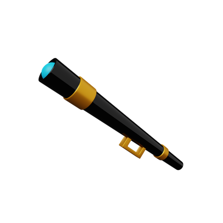 Telescope  3D Icon