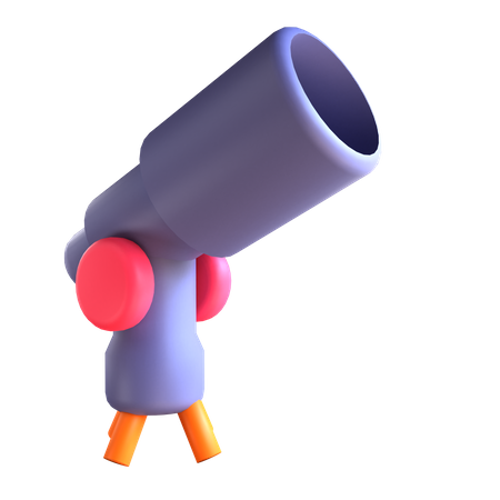 Telescope  3D Icon